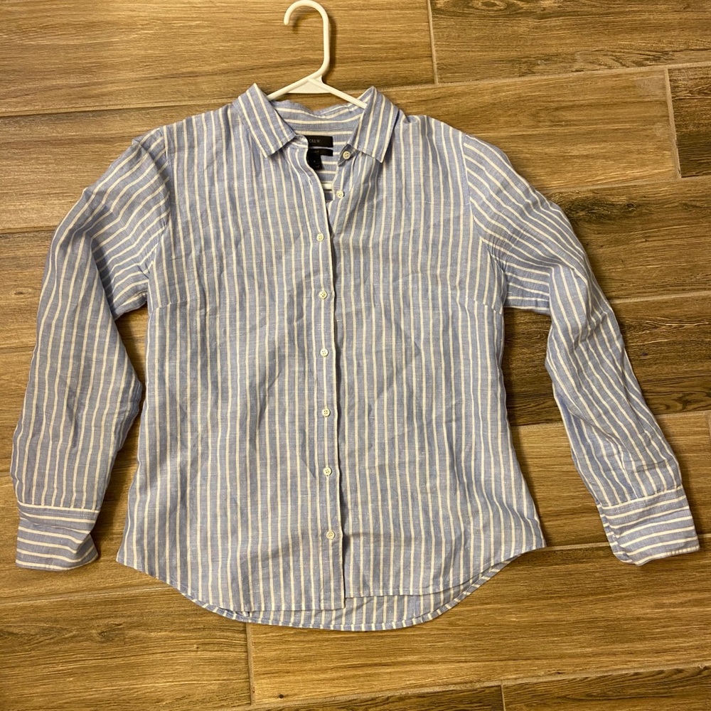 JCrew Striped Button Up - Picture 5 of 5